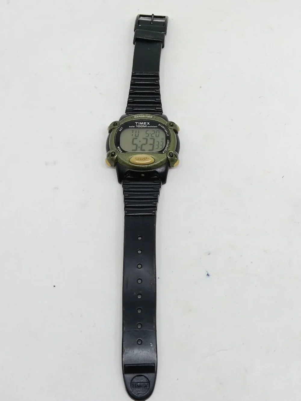 Timex Expedition T48042 Men's 39mm Digital Indiglo Resin Watch NEW BATT